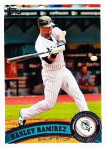 2011 Topps Sparkle 20 Hanley Ramirez