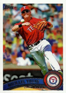 2011 Topps Sparkle 320 Michael Young