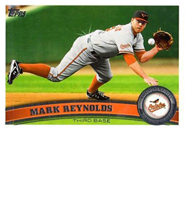 2011 Topps Sparkle 378 Mark Reynolds