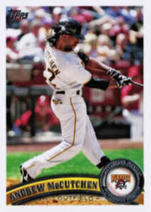 2011 Topps Sparkle 60 Andrew McCutchen