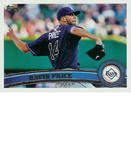 2011 Topps Sparkle 61 David Price