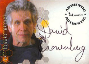 A21 David Cronenberg as Dr. Edward Brezzel