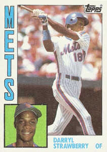 1984 Topps Darryl Strawberry