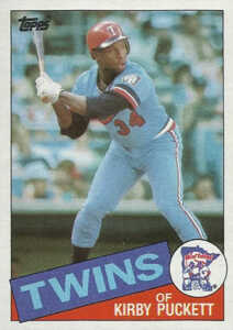 Topps All-Star Rookie Team - 1985 Topps Kirby Puckett