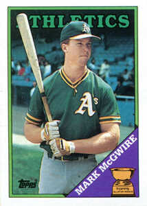Topps All-Star Rookie Team - 1988 Topps Mark McGwire