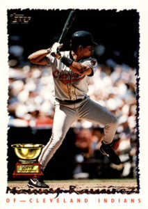 Topps All-Star Rookie Team - 1995 Topps Manny Ramirez