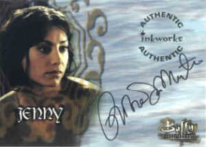 1999 Inkworks BTVS Auto A8 Robia La Morte as Jenny