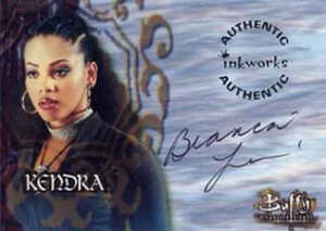 1999 Inkworks BTVS Auto A9 Bianca Lawson as Kendra