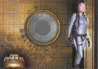 2003 Inkworks Tomb Raider Cradle of Life Pieceworks PW2 Wet Suit Worn by Angelina Jolie as Lara Croft