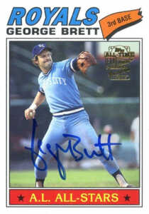 2004 Topps All-Time Fan Favorites Autographs George Brett