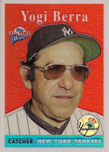 2004 Topps All-Time Fan Favorites Refractor Yogi Berra