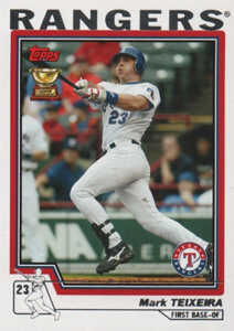 Topps All-Star Rookie Team - 2004 Topps Mark Teixeira