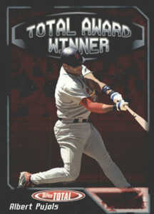 2004 Topps Total Baseball Award Winner Albert Pujols