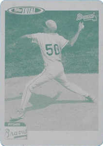 2004 Topps Total Baseball Printing Plate