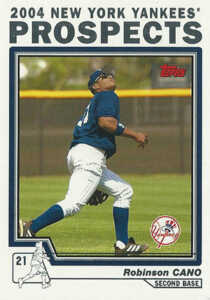 2004 Topps Yankees Factory Set Bonus Robinson Cano