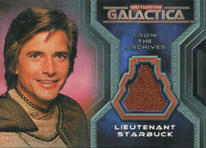 2006 Rittenhouse Battlestar Galactica Colonial Warriors Costume Card