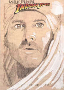 2008 Topps Indiana Jones Heritage Sketch Card