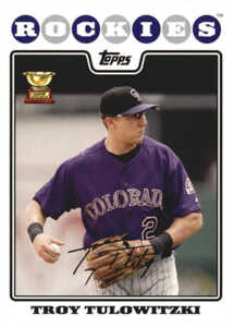 Topps All-Star Rookie Team - 2008 Topps Troy Tulowitzki