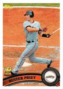 Topps All-Star Rookie Team - 2011 Topps Buster Posey