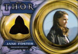 2011 Upper Deck Thor Memorabilia Cards F2 Natalie Portman as Jane Foster