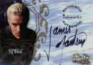 Buffy S3 Auto A12 James Marsters as Spike