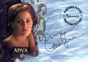 Buffy S4 Auto A16 Emma Caulfield as Anya