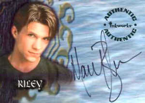 Buffy S4 Auto A21 Marc Blucas as Riley