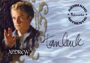 Buffy Season 6 Auto A33 Tom Lenk as Andrew