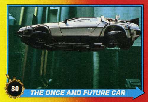 Back to the Future II Flying Cars