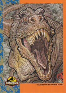 1993 Topps Jurassic Park Promo Arthur Adams