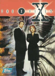 X-Files-Season 1 Trading Karten-Topps 1995-komplett