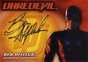 2003 Topps Daredevil Autographs Ben Affleck