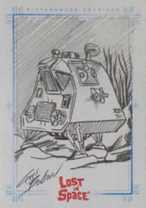 2005 Rittenhouse Complete Lost in Space SketchaFEX Chris Bolson