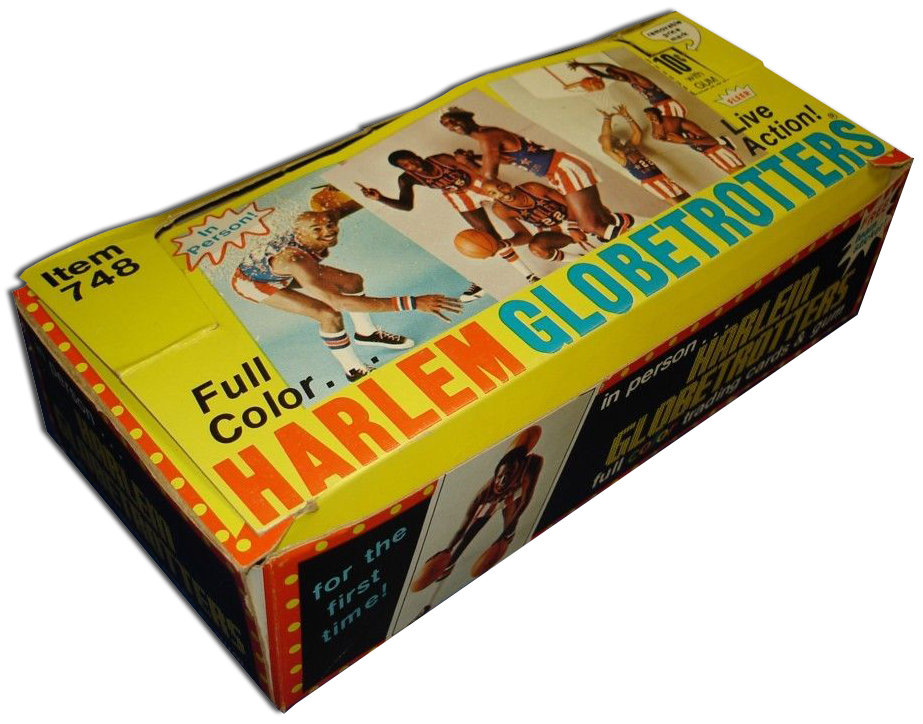 1971 Fleer Harlem Globetrotters Box