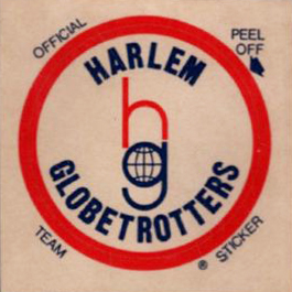 1971 Fleer Harlem Globetrotters Team Emblem Sticker