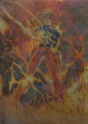 thumbnail image 2 of 1996 Fleer Marvel OverPower Mission Control Expansion – Factory Sealed Box, 36 Packs 2 of 2