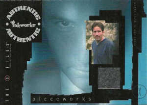 2001 Inkworks X-Files Seasons 4 and 5 Pieceworks PW1