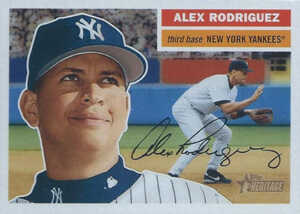 2005 Topps Heritage Baseball Variations Alex Rodriguez