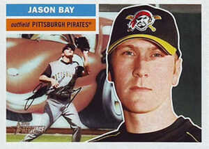2005 Topps Heritage Baseball Variations Jason Bay