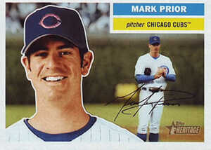 2005 Topps Heritage Baseball Variations Mark Prior