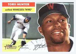 2005 Topps Heritage Baseball Variations Torii Hunter