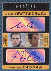2008 Topps Heroes Volume 2 Dual Autograph