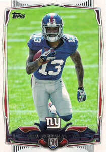 2014 Topps FB 355 Odell Beckham Jr