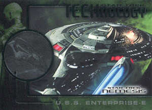 Star Trek Nemesis Movie 8 Card "Star Trek Technology" Chase Set T1-T8 