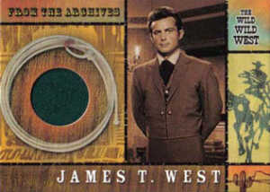 2003 Rittenhouse Wild Wild West Expansion Costume Card CC1 Robert Conrad as James T. West