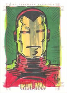 2008 Rittenhouse Iron Man Sketch Card