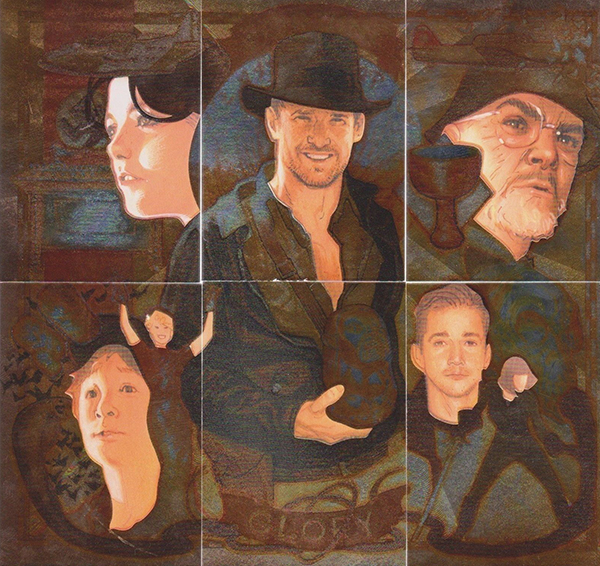 2008 Topps Indiana Jones Masterpieces Etched