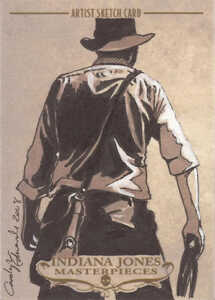 2008 Topps Indiana Jones Masterpieces Sketch Card