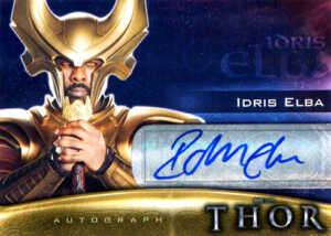 2012 Upper Deck Avengers Assemble Autographs Idris Elba Thor