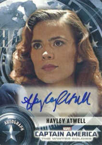 2013 Captain America The Winter Soldier Autographs Hayley Atwell